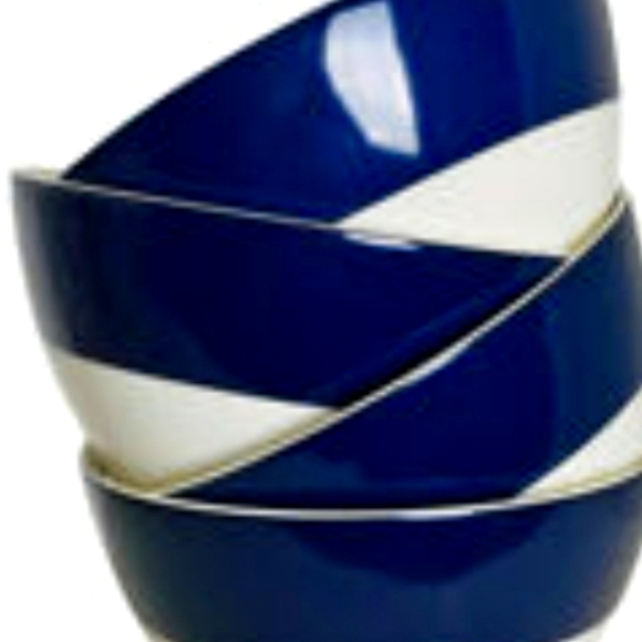 Kate Spade Rutherford Circle Navy Blue Fine China soup or cereal bowl - Picture 1 of 3